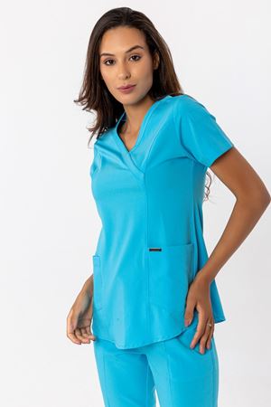 Viscose Comfort Model Likralı Viskon Kadın  Takım Turkuaz Mavi