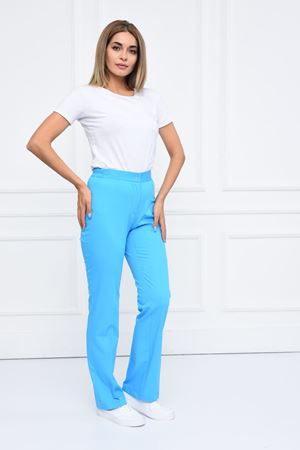 White Model Likralı Viskon Kadın  Takım Turkuaz