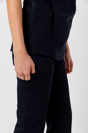 New Line Model Likralı Viskon Kadın  Takım Lacivert