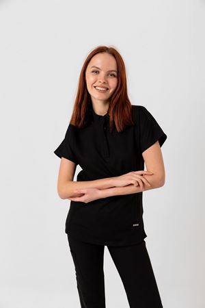 New Line Model Likralı Viskon Kadın  Takım Siyah