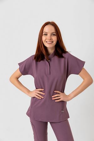 New Line Model Likralı Viskon Kadın  Takım Leylak