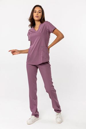 Viscose Comfort Model Likralı Viskon Kadın  Takım Leylak