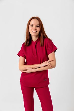 New Line Model Likralı Viskon Kadın  Takım Koyu Fuşya