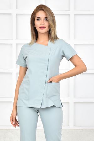 White Model Likralı Viskon Kadın  Tek Üst Küf