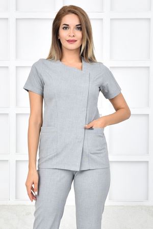 White Model Santana Kadın  Tek Üst Açık Gri