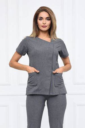 White Model Santana Kadın  Tek Üst Orta Gri