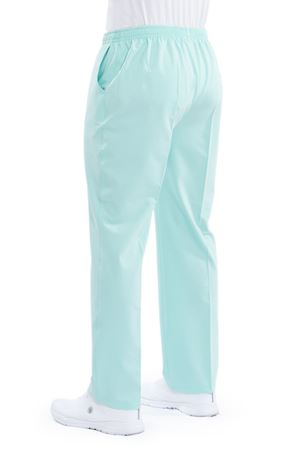 Lastikli Model Likralı Viskon Erkek Pantolon Mint Yeşili