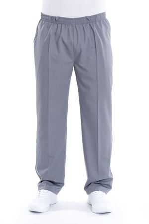 Lastikli Model Likralı Viskon Erkek Pantolon Bulut Gri