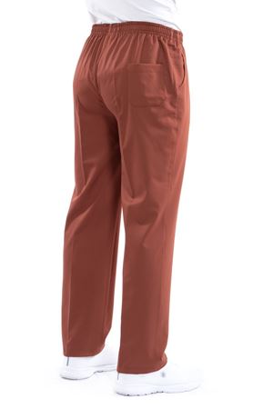 Lastikli Model Likralı Viskon Erkek Pantolon Kiremit Likralı