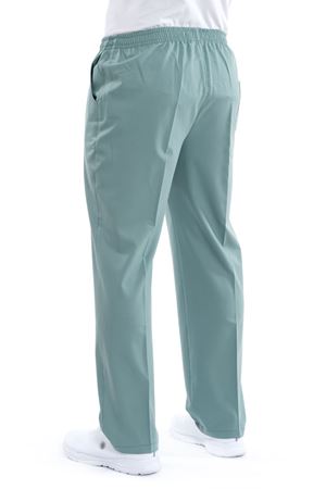 Lastikli Model Likralı Viskon Erkek Pantolon Küf Yeşili