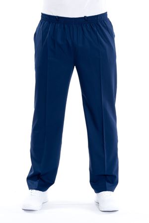 Lastikli Model Likralı Viskon Erkek Pantolon İndigo