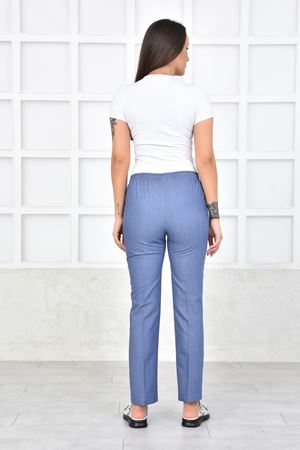 Lastikli Model Likralı Viskon Kadın Pantolon Kot