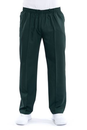 Lastikli Model Likralı Viskon Erkek Pantolon Zümrüt Yeşili