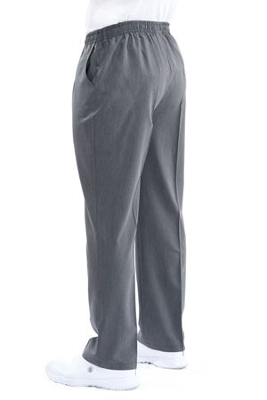 Lastikli Model Likralı Viskon Erkek Pantolon Antrasit Gri