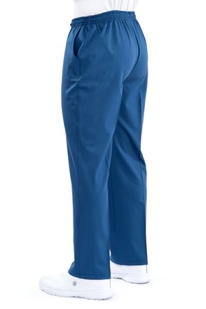 Lastikli Model Likralı Viskon Erkek Pantolon Petrol Mavi