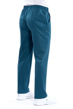 Lastikli Model Likralı Viskon Erkek Pantolon Petrol Yeşili