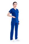 Greys Model Likralı Viskon Kadın  Takım Saks